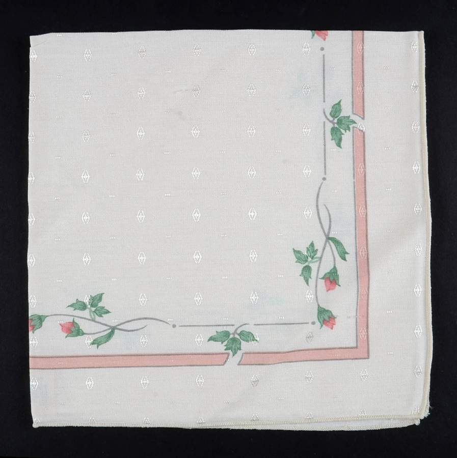 Rose Manor Pink Linen Napkin by Lenox-1