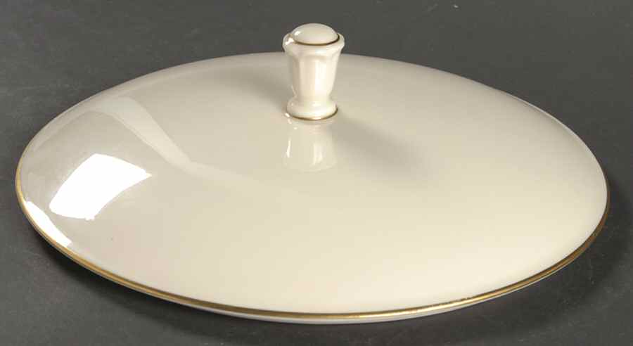 Rose Manor Pink Lid for Large Round Vegetable by Lenox-1