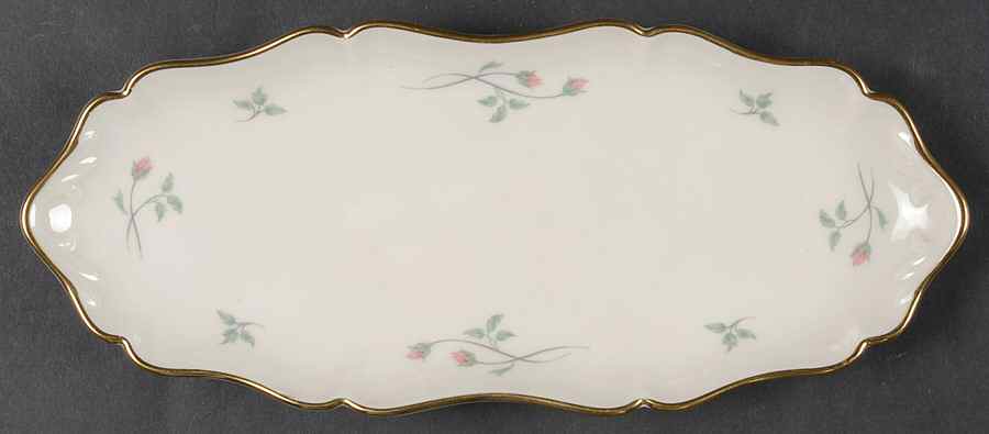 Rose Manor Pink Oblong Tray by Lenox-1