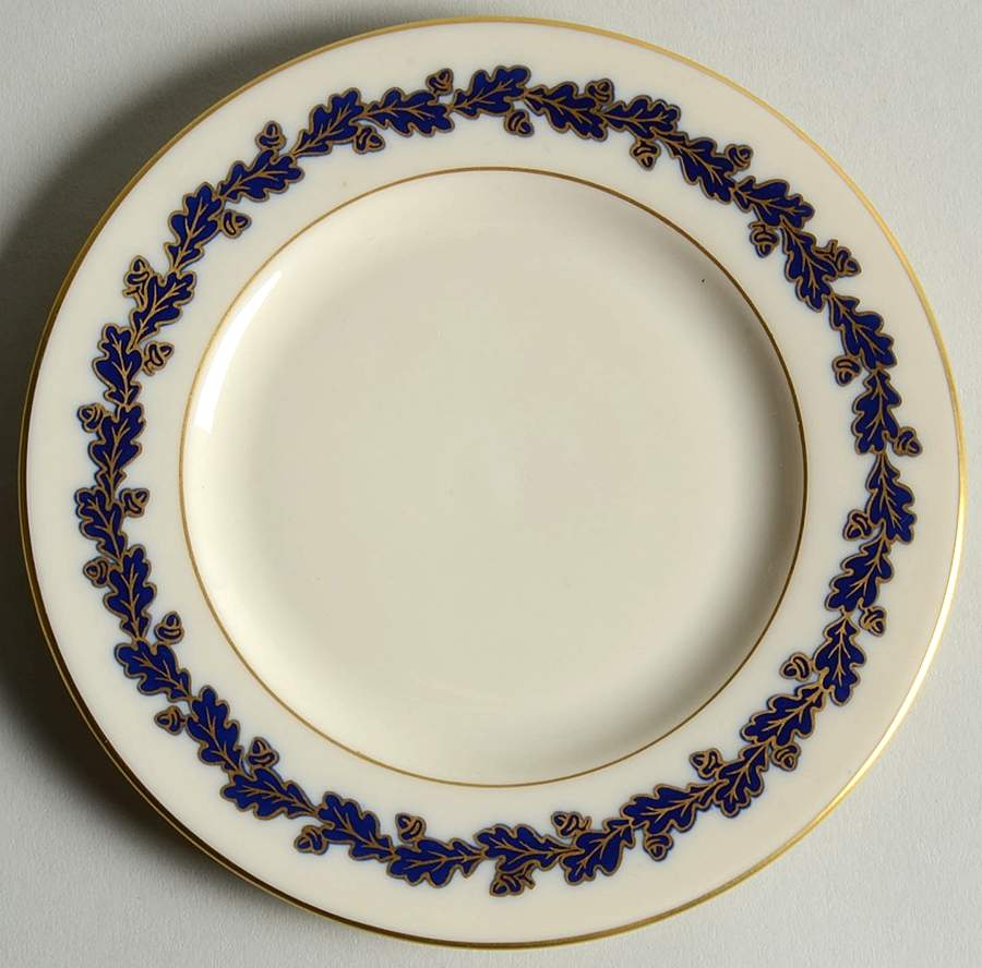 Royal Oak Cobalt Blue Bread & Butter Plate by Lenox-1