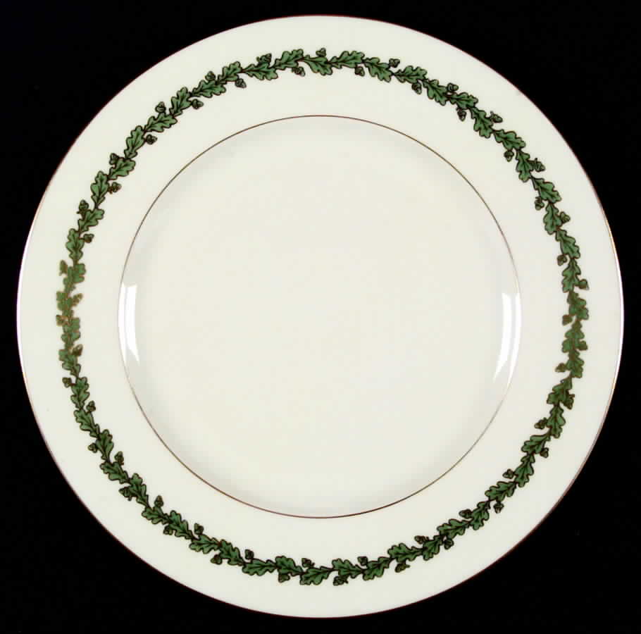 Royal Oak Green Dinner Plate by Lenox-1