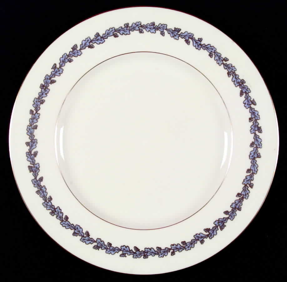Royal Oak Light Blue Dinner Plate by Lenox-1