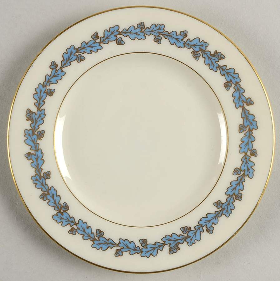 Royal Oak Light Blue Bread & Butter Plate by Lenox-1