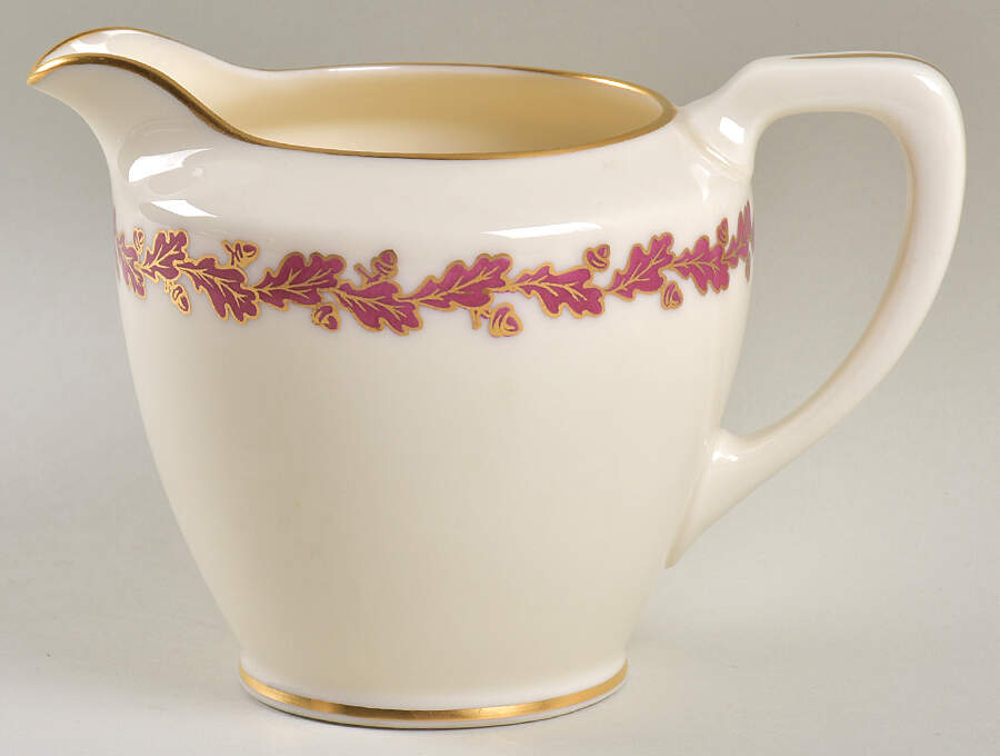 Royal Oak Maroon Creamer by Lenox-1