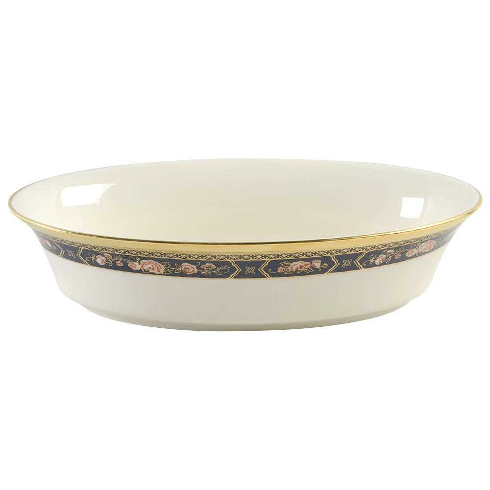 Royal Peony 10" Oval Vegetable Bowl by Lenox-1