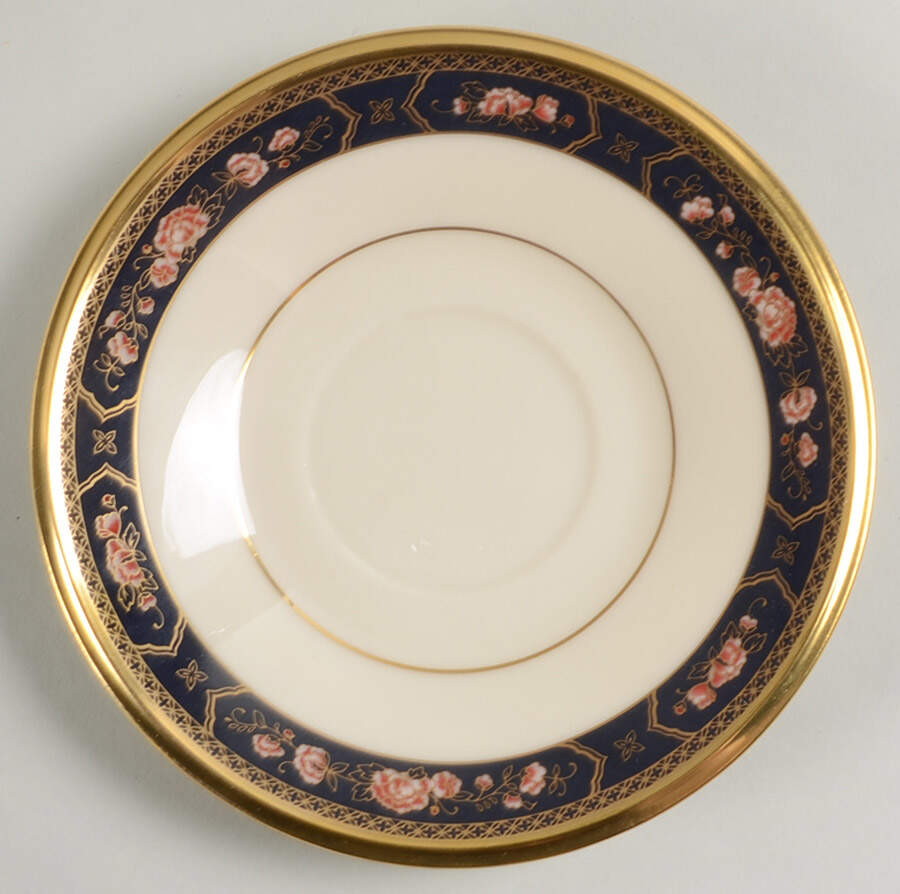 Royal Peony Saucer for Footed Cup by Lenox-1
