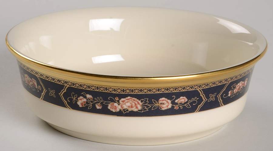 Royal Peony Fruit/Dessert (Sauce) Bowl by Lenox-1