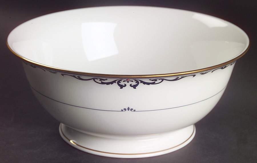 Royal Scroll 8" Round Vegetable Bowl by Lenox-1