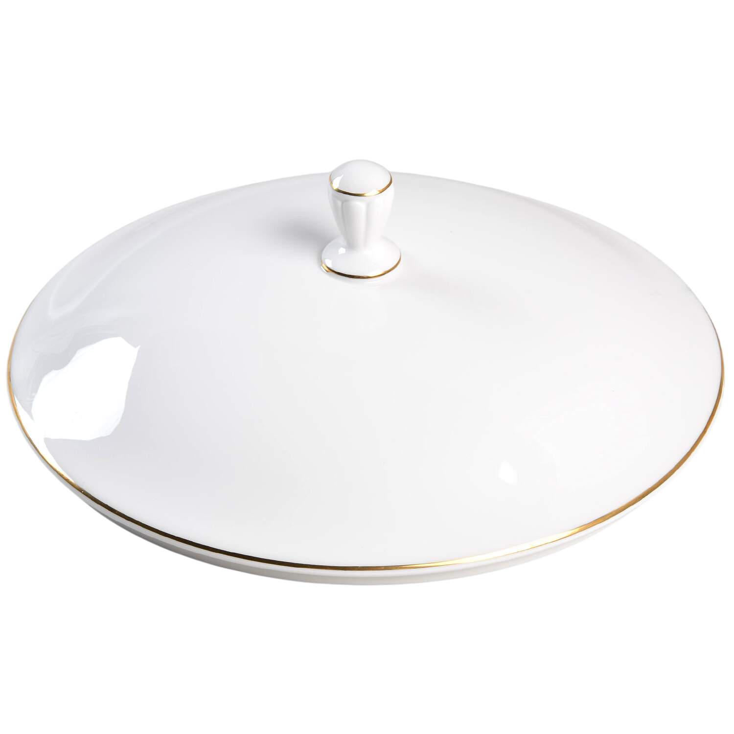 Royal Scroll Lid for Round Vegetable by Lenox-1