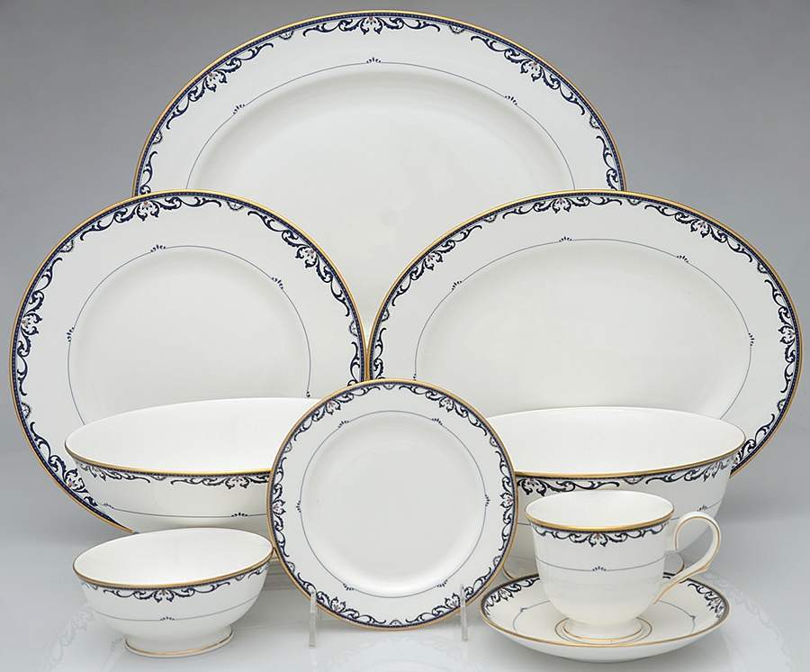 Royal Scroll 44 Piece Estate Set by Lenox-1