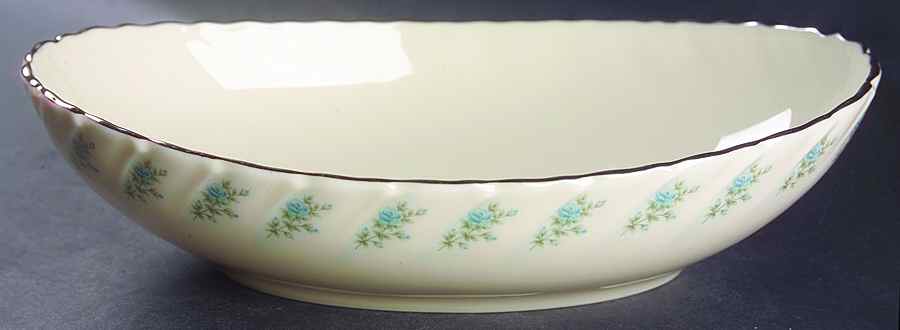Rosedale 9" Oval Vegetable Bowl by Lenox-1
