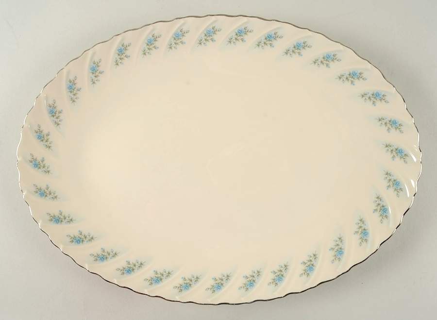 Rosedale 15" Oval Serving Platter by Lenox-1