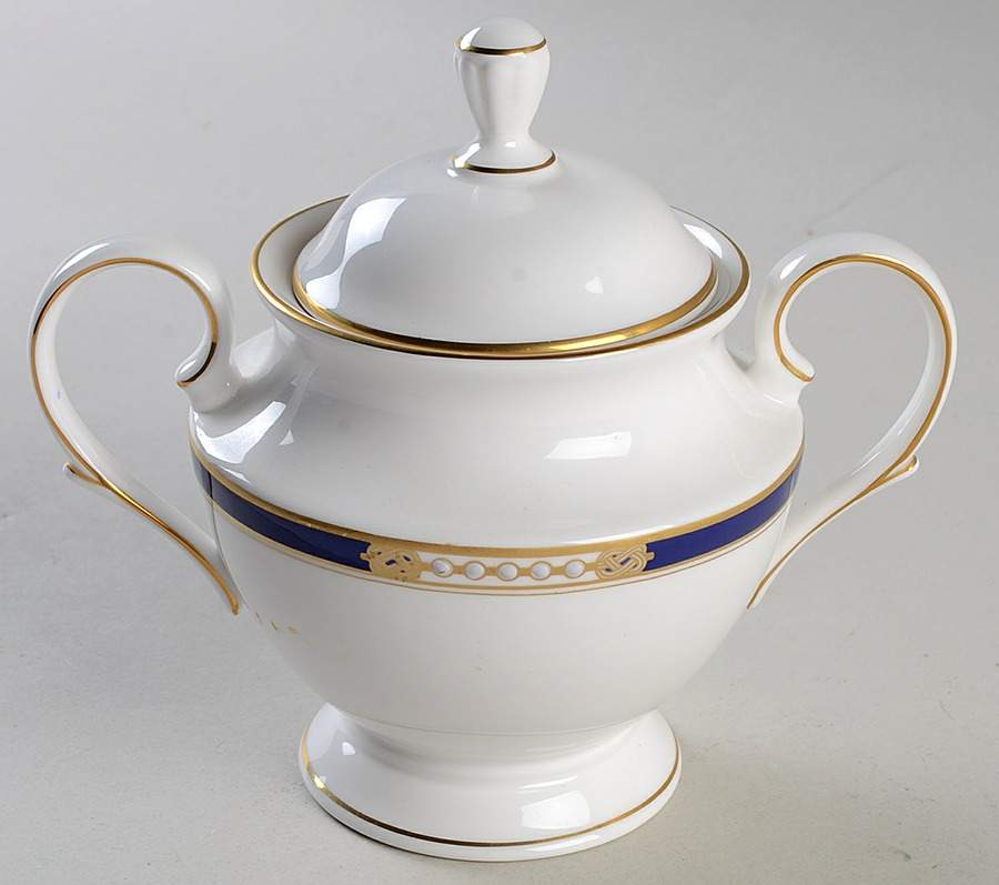Royal Treasure Sugar Bowl & Lid by Lenox-1