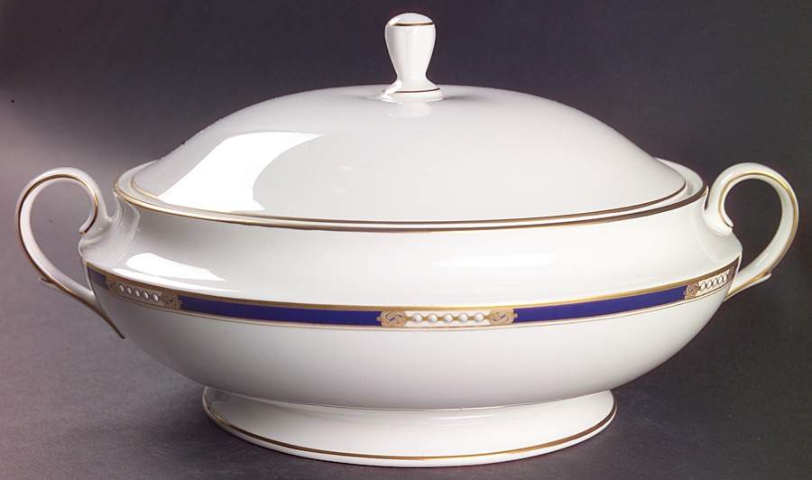 Royal Treasure Round Covered Vegetable by Lenox-1