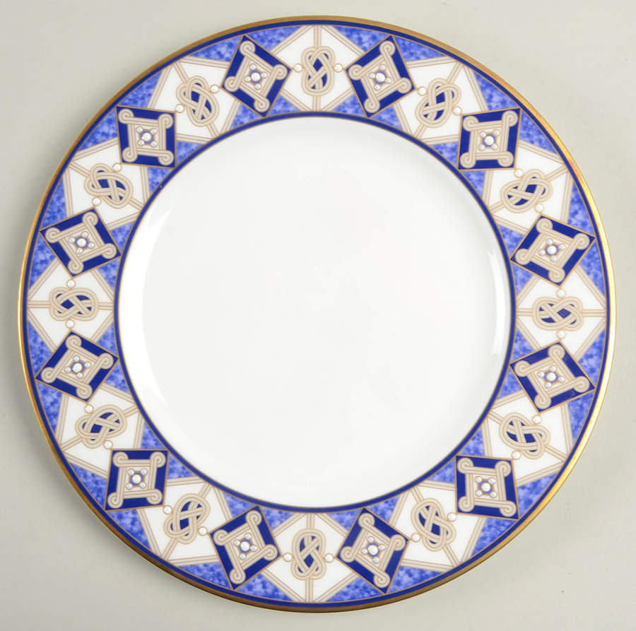 Royal Treasure Accent Luncheon Plate by Lenox-1