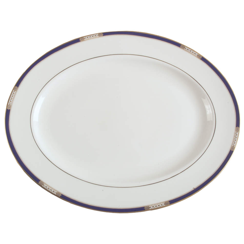 Royal Treasure 16" Oval Serving Platter by Lenox-1
