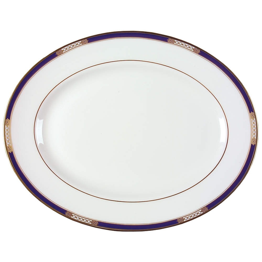 Royal Treasure 13" Oval Serving Platter by Lenox-1