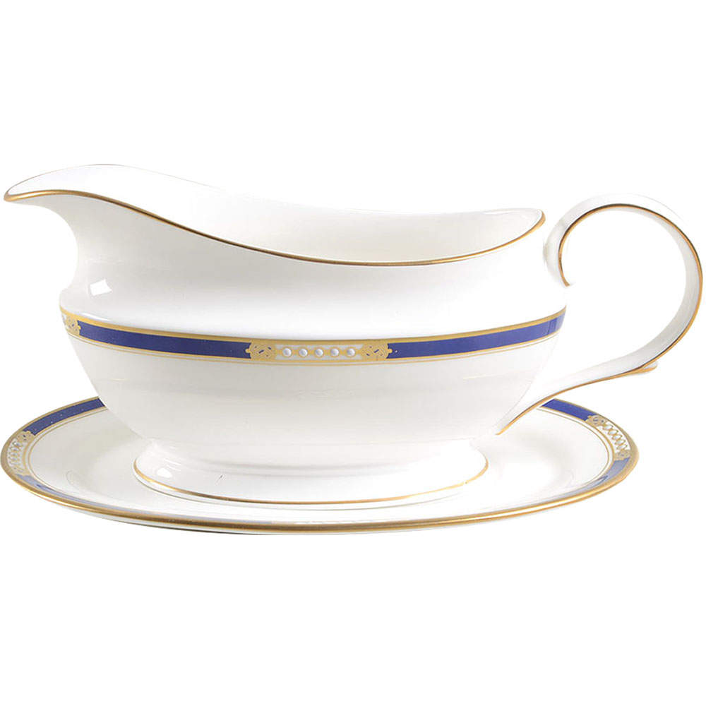 Royal Treasure Gravy Boat & Underplate by Lenox-1