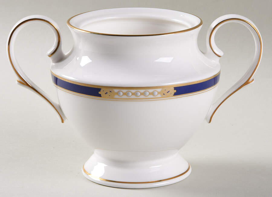 Royal Treasure Sugar Bowl No Lid by Lenox-1