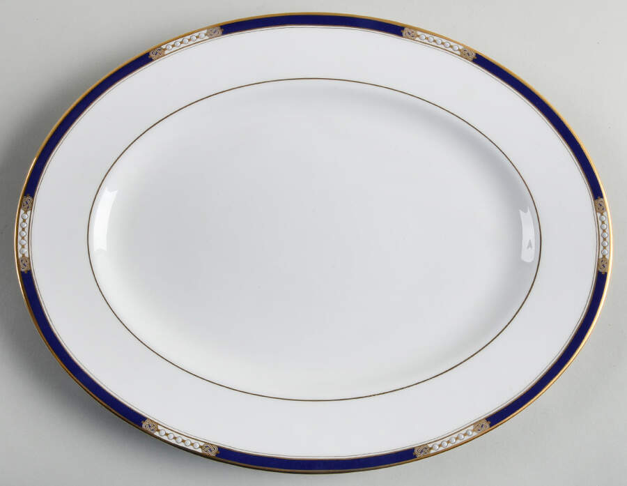 Royal Treasure 13" Oval Serving Platter by Lenox-1