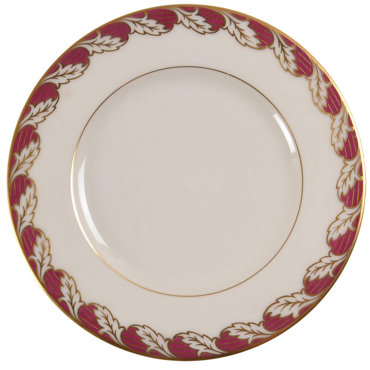 Royal Maroon Bread & Butter Plate by Lenox-1