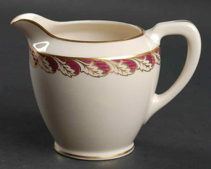 Royal Maroon Creamer by Lenox-1