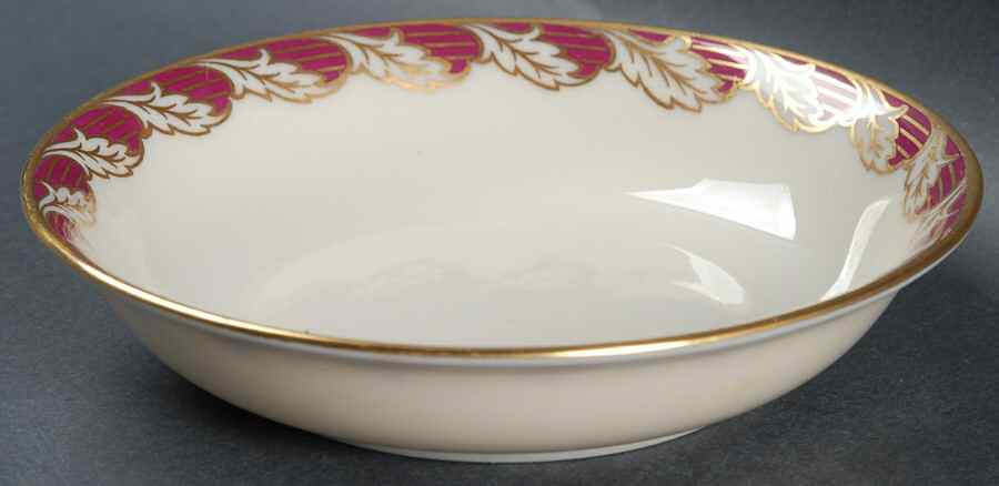 Royal Maroon Fruit/Dessert (Sauce) Bowl by Lenox-1