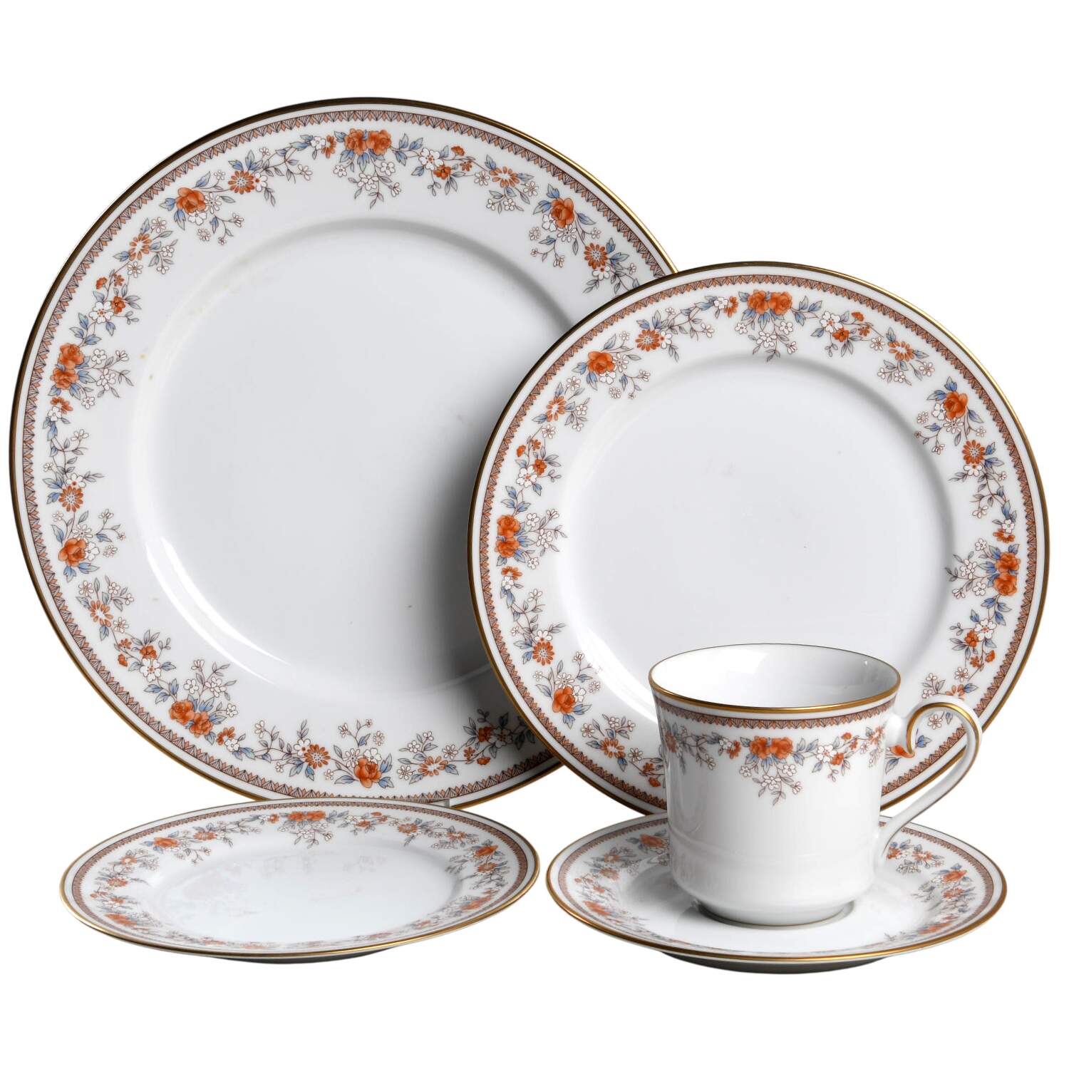 Russet Blossoms 5 Piece Place Setting by Lenox-1