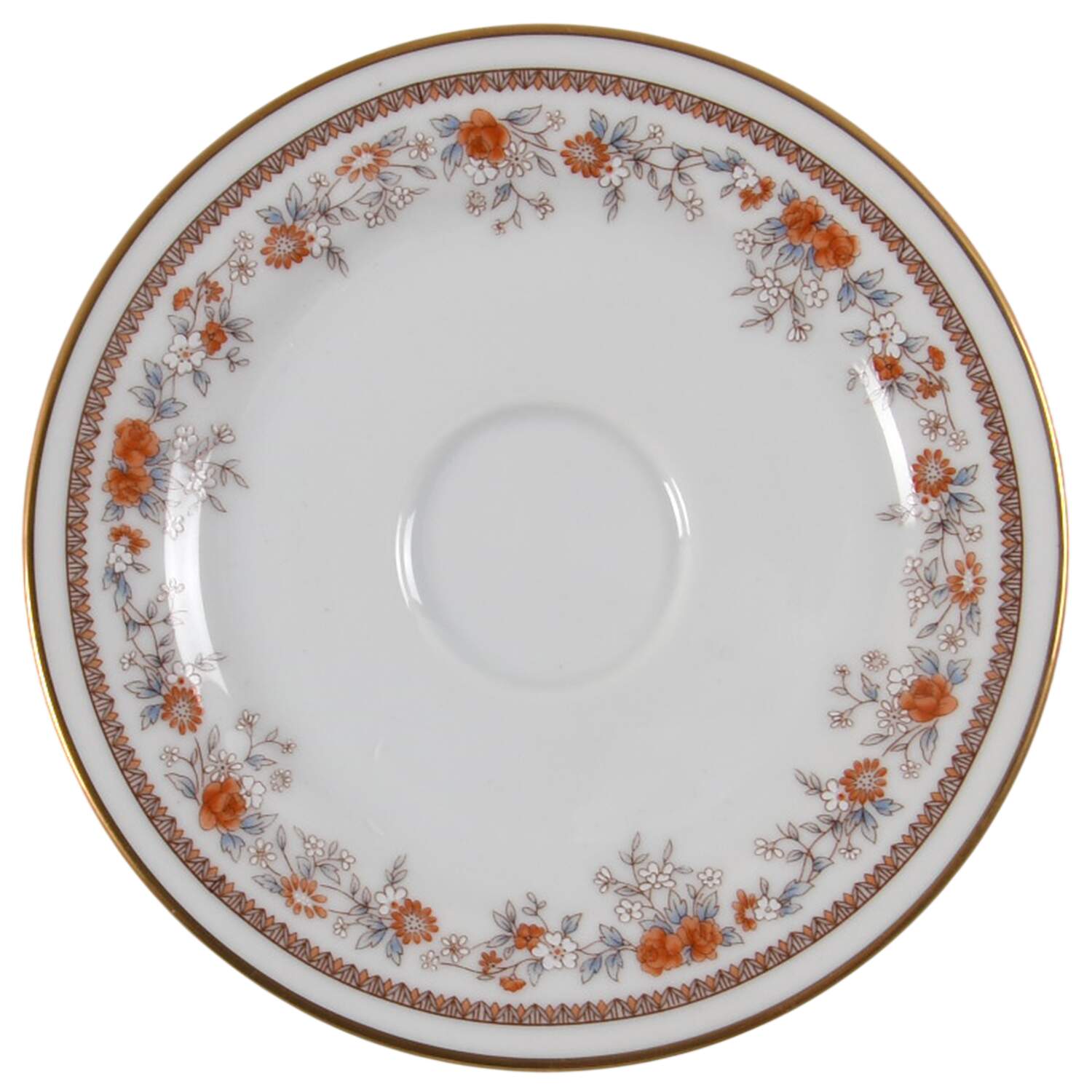 Russet Blossoms Saucer for Demitasse Cup by Lenox-1