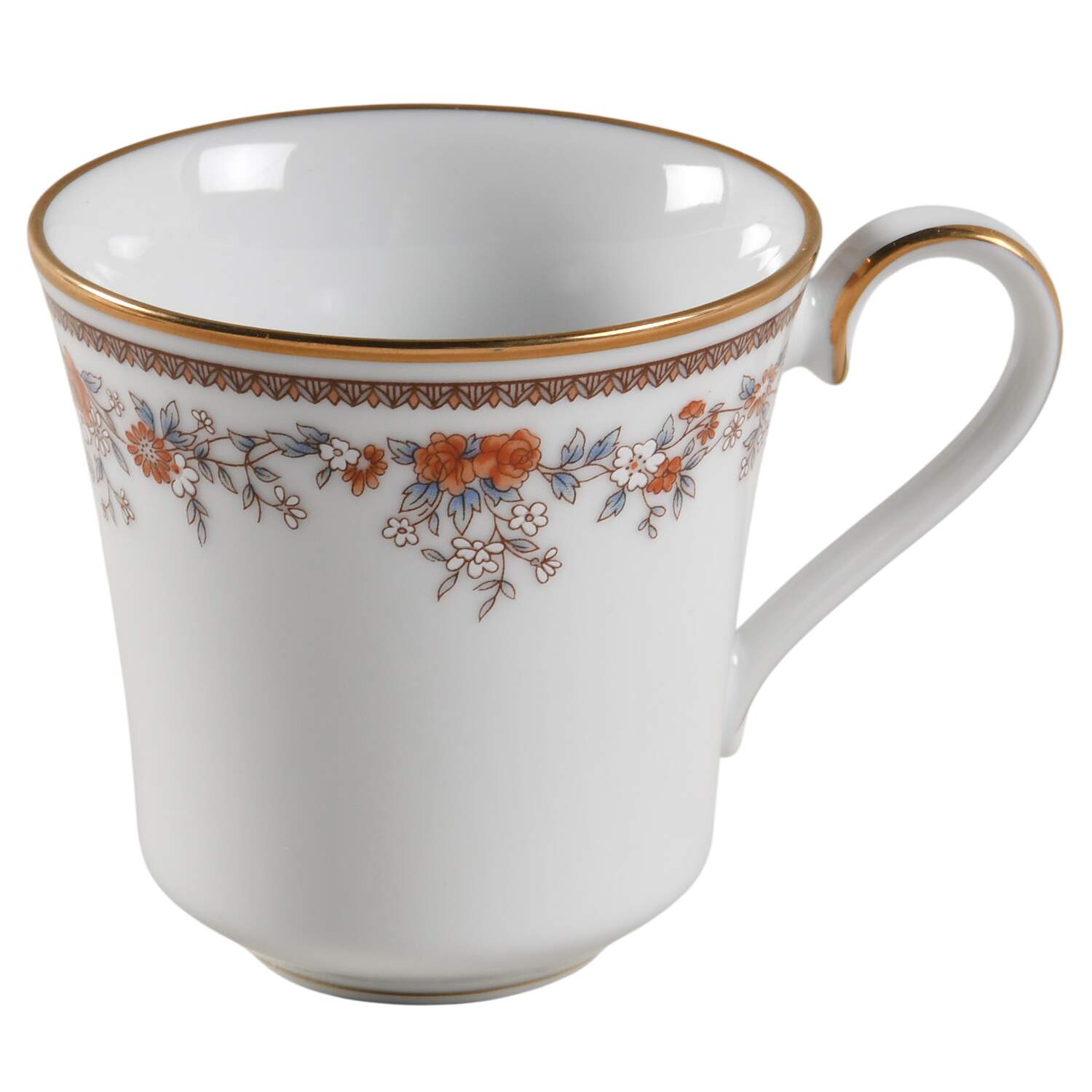 Russet Blossoms Flat Demitasse Cup by Lenox-1