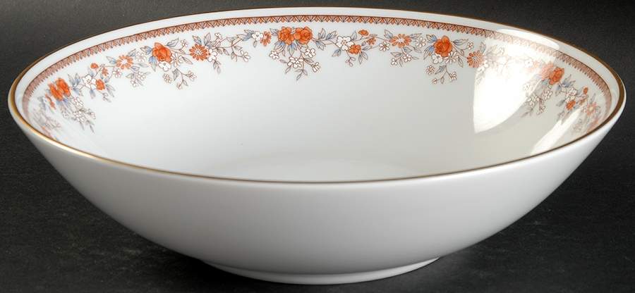 Russet Blossoms 8" Round Vegetable Bowl by Lenox-1
