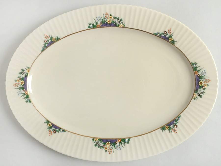 Rutledge 15" Oval Serving Platter by Lenox-1