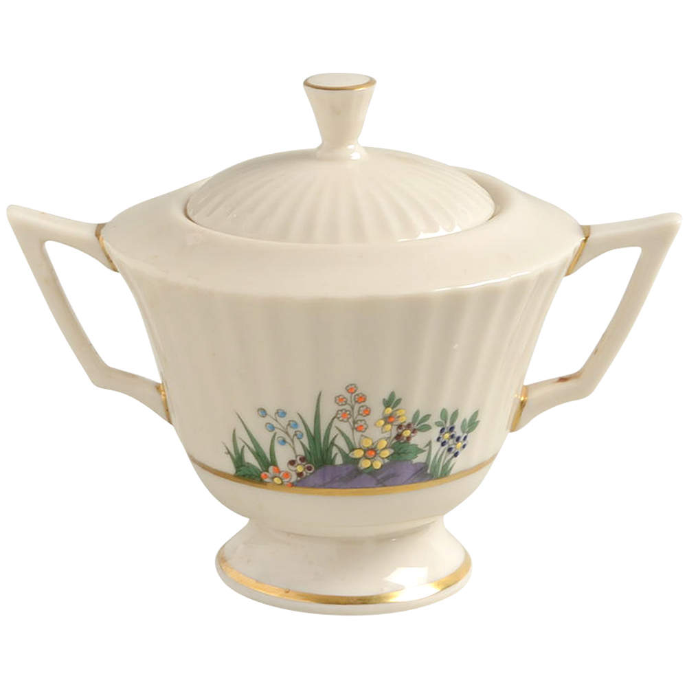 Rutledge Sugar Bowl & Lid by Lenox-1