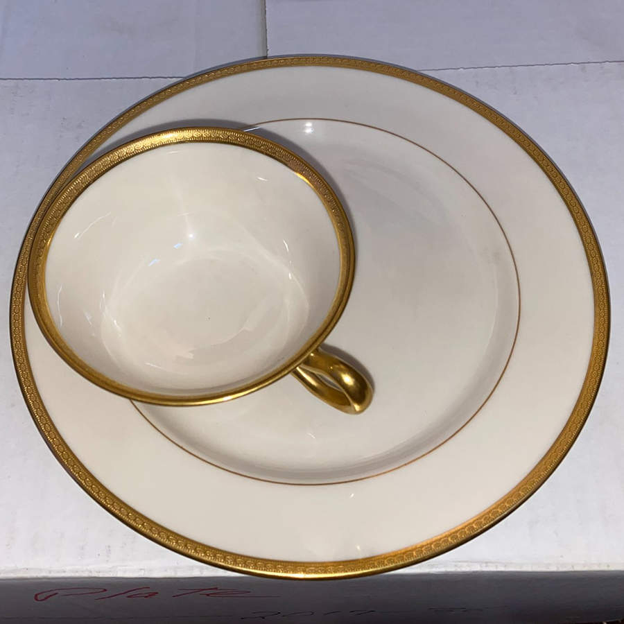 S62 Snack Plate & Cup Set by Lenox-1