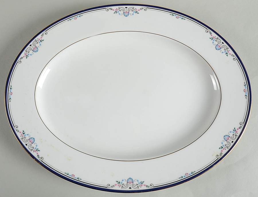 Sabrina 16" Oval Serving Platter by Lenox-1