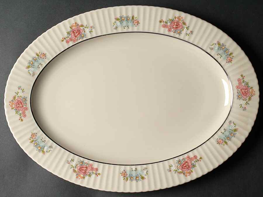 Sachet 15" Oval Serving Platter by Lenox-1