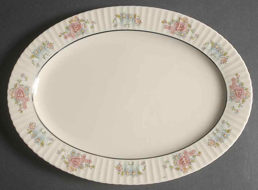 Sachet 13" Oval Serving Platter by Lenox-1