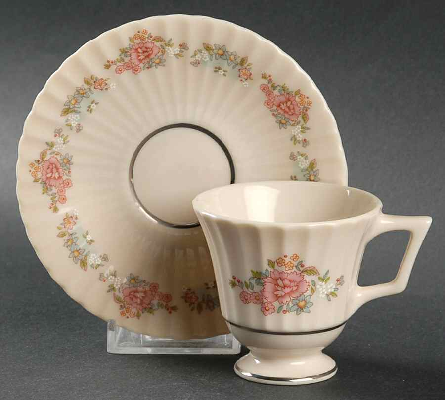 Sachet Footed Demitasse Cup & Saucer Set by Lenox-1