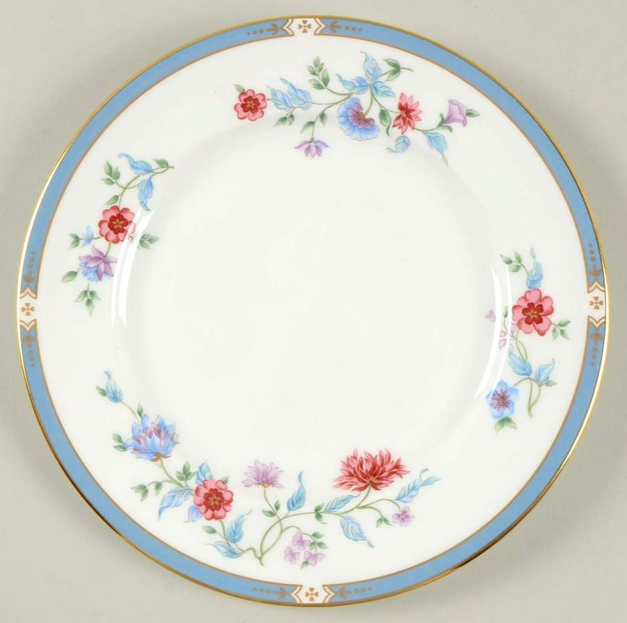 Saxon Flowers Salad Plate by Lenox-1