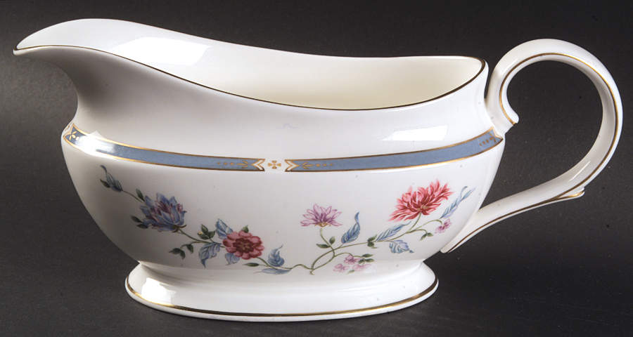Saxon Flowers Gravy Boat by Lenox-1