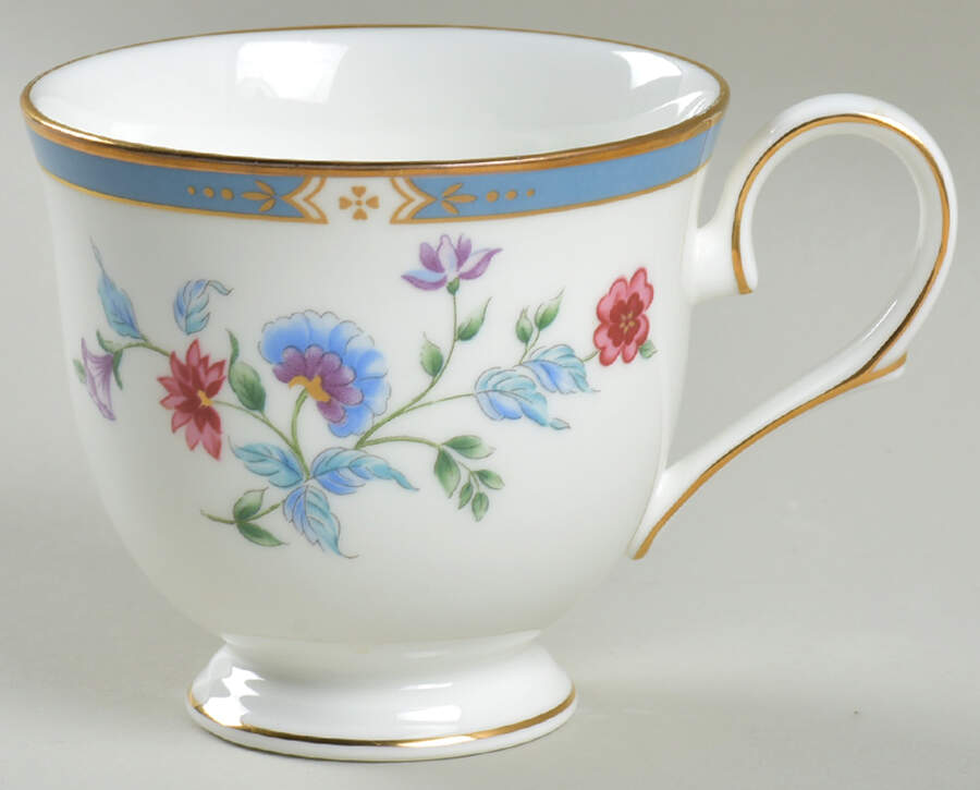 Saxon Flowers Footed Cup by Lenox-1