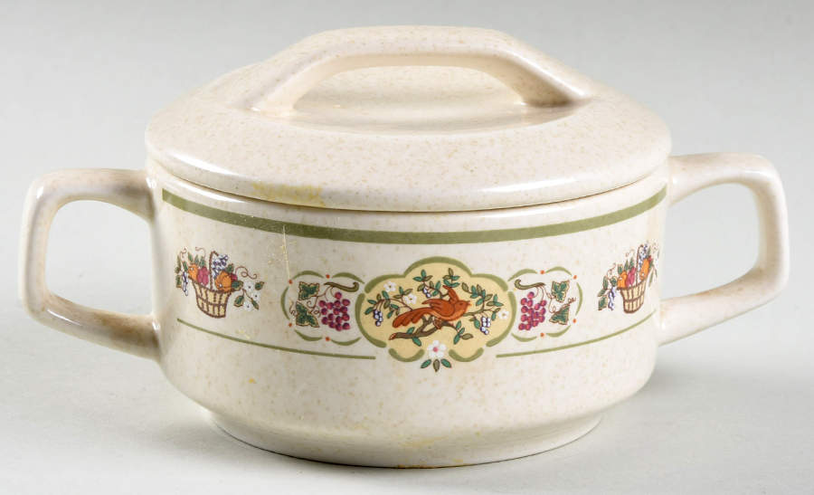 Sampler Sugar Bowl & Lid by Lenox-1
