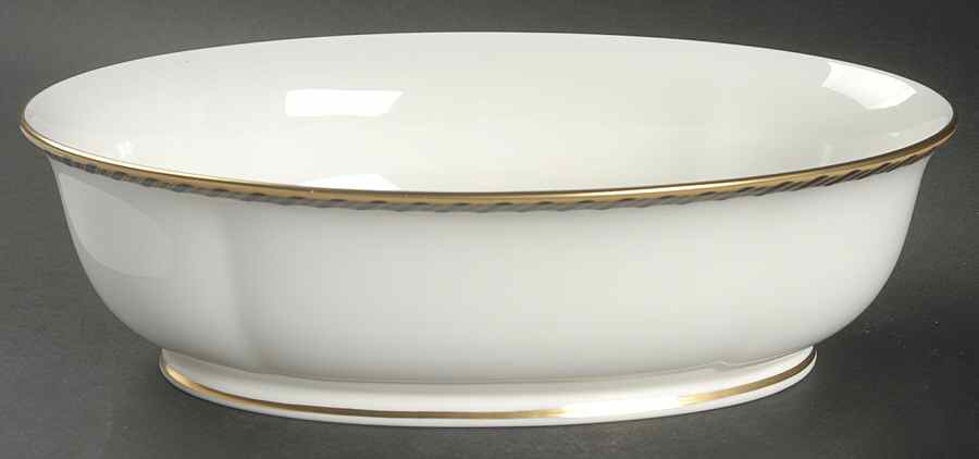 Samantha 9" Oval Vegetable Bowl by Lenox-1