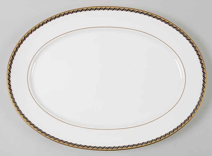 Samantha 16" Oval Serving Platter by Lenox-1