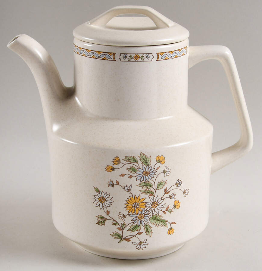 Sandflowers Coffee Pot & Lid by Lenox-1