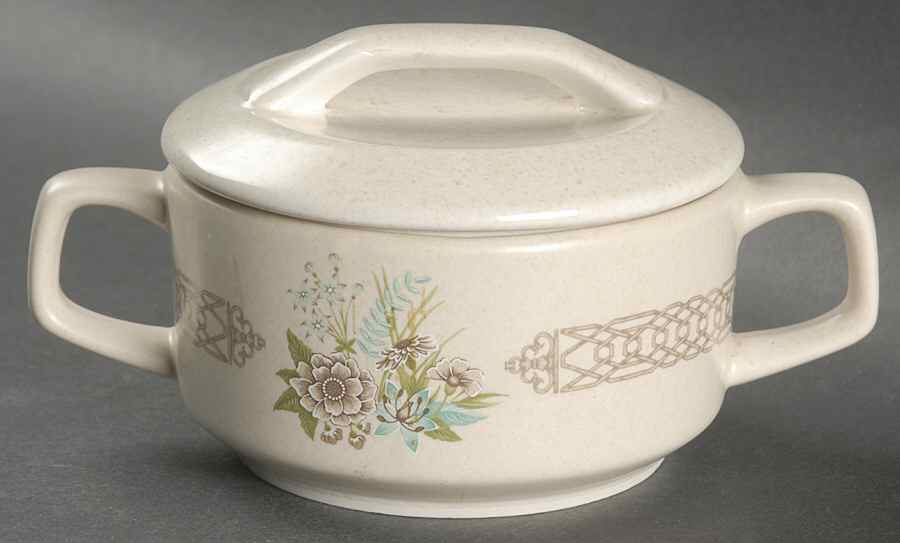 Sandpiper Sugar Bowl & Lid by Lenox-1