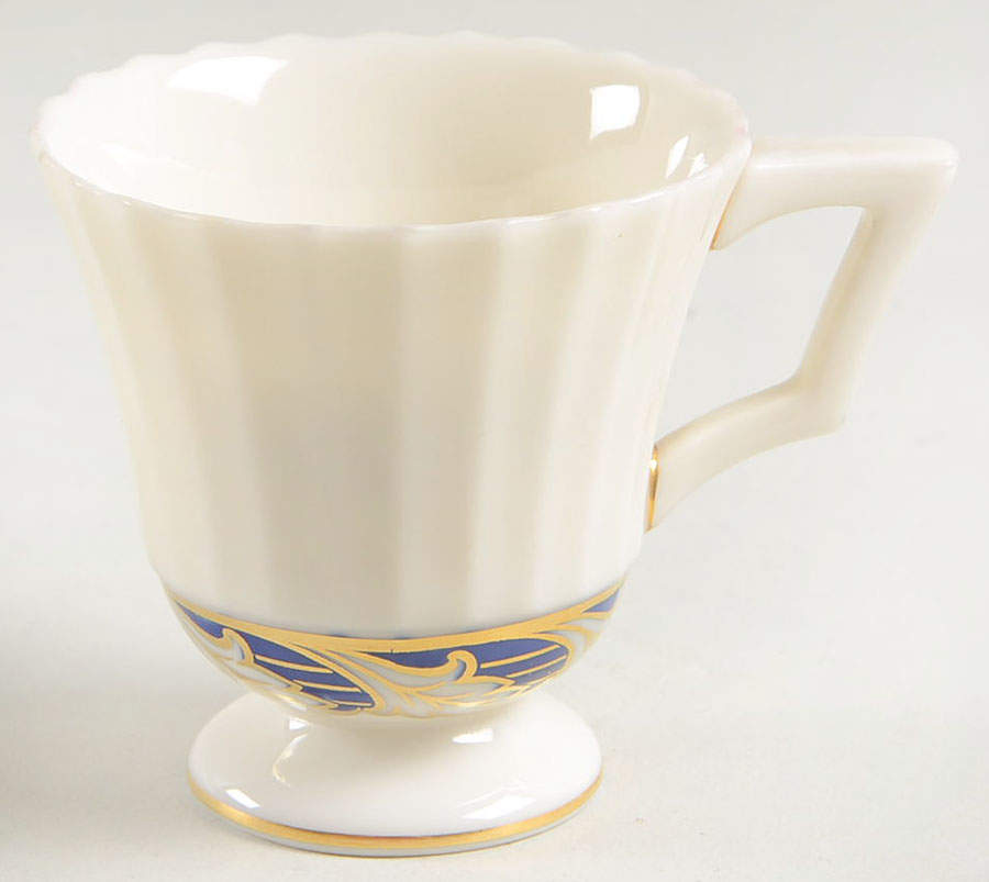 Savoy Blue Footed Demitasse Cup by Lenox-1