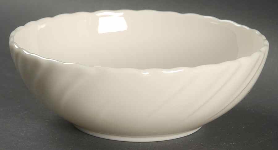 Sculpture (No Trim or Decoration) Coupe Cereal Bowl by Lenox-1