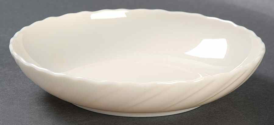 Sculpture (No Trim or Decoration) Fruit/Dessert (Sauce) Bowl by Lenox-1