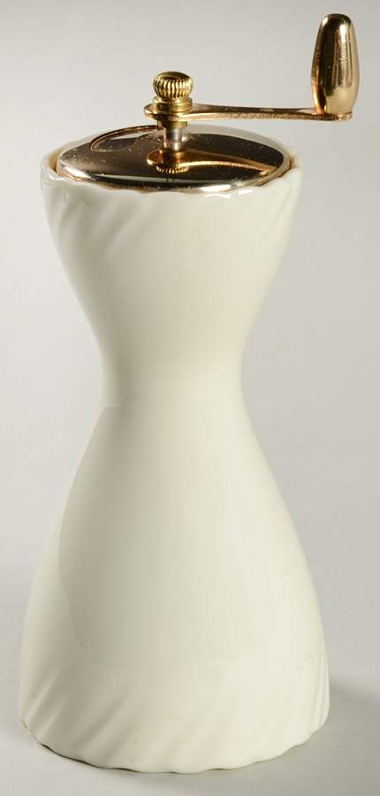 Sculpture (No Trim or Decoration) Pepper Mill by Lenox-1